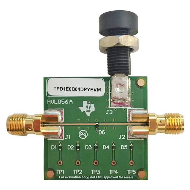 TPD1E0B04DPYEVM Texas Instruments  Cartes et kits d'évaluation et de démonstration